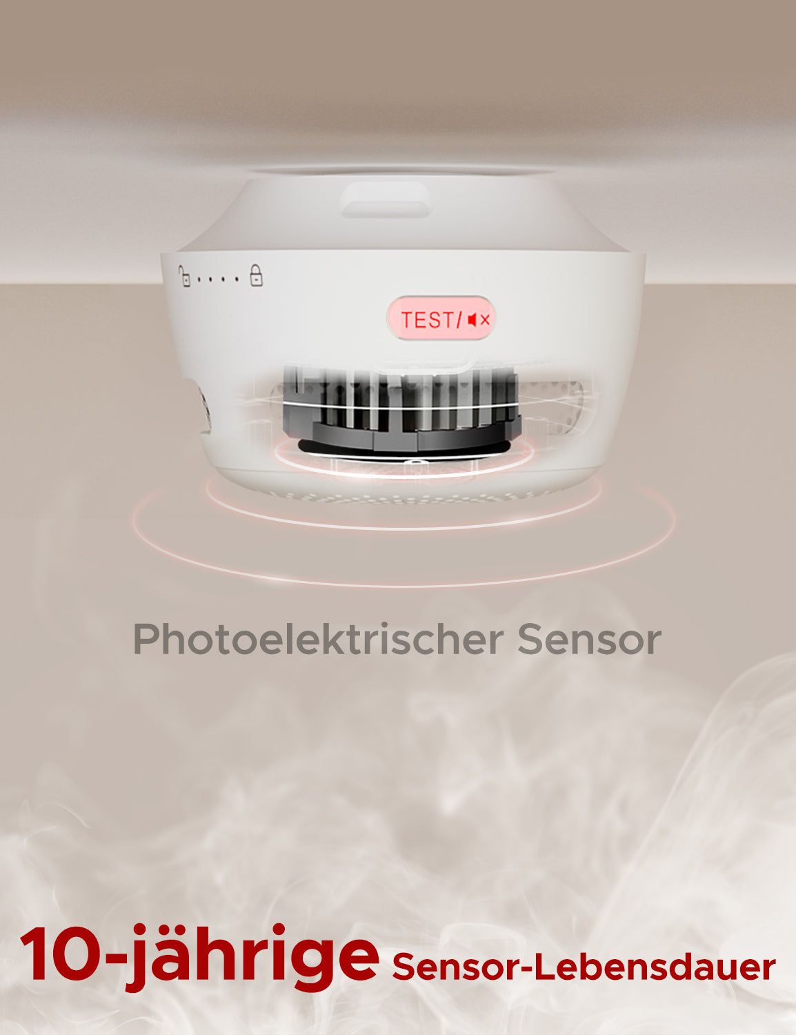 X-Sense WLAN Rauchmelder XS01-WX - Smarter Rauchmelder mit Push-Benachrichtung!