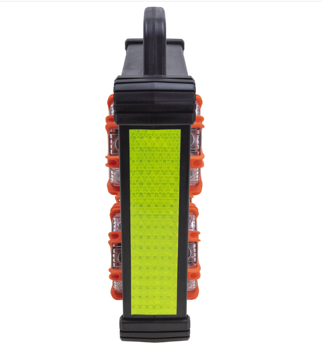 Dönges LED Signalleuchten-Set SyncFlare, orange, wechselbar gelb/blau/grün - GS Brandschutz