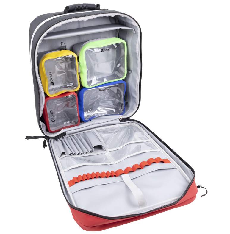 Dönges Notfallrucksack SEG mit Innentaschen, 42 l, leer - GS Brandschutz