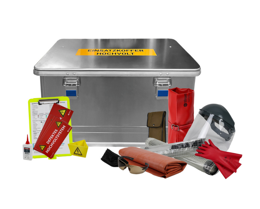 Dönges Einsatzkoffer "Hochvolt", in Aluminium Transportbox - GS Brandschutz