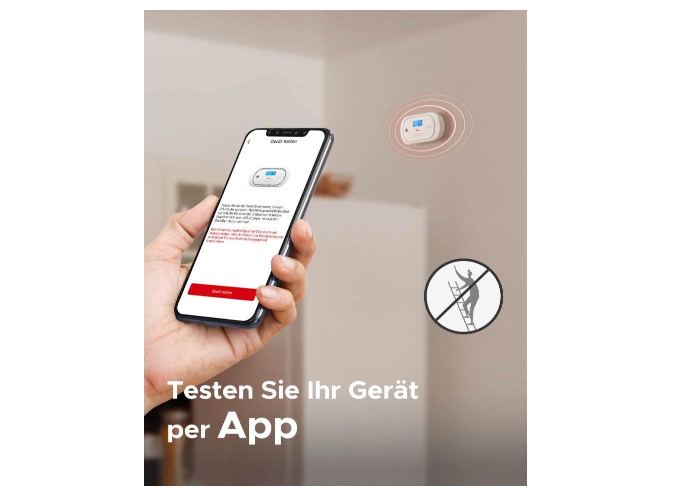 X-Sense XC01-M Kohlenmonoxidmelder – Smarter CO-Melder mit App-Benachrichtigung, TÜV-zertifiziert & CE-gekennzeichnet - GS Brandschutz