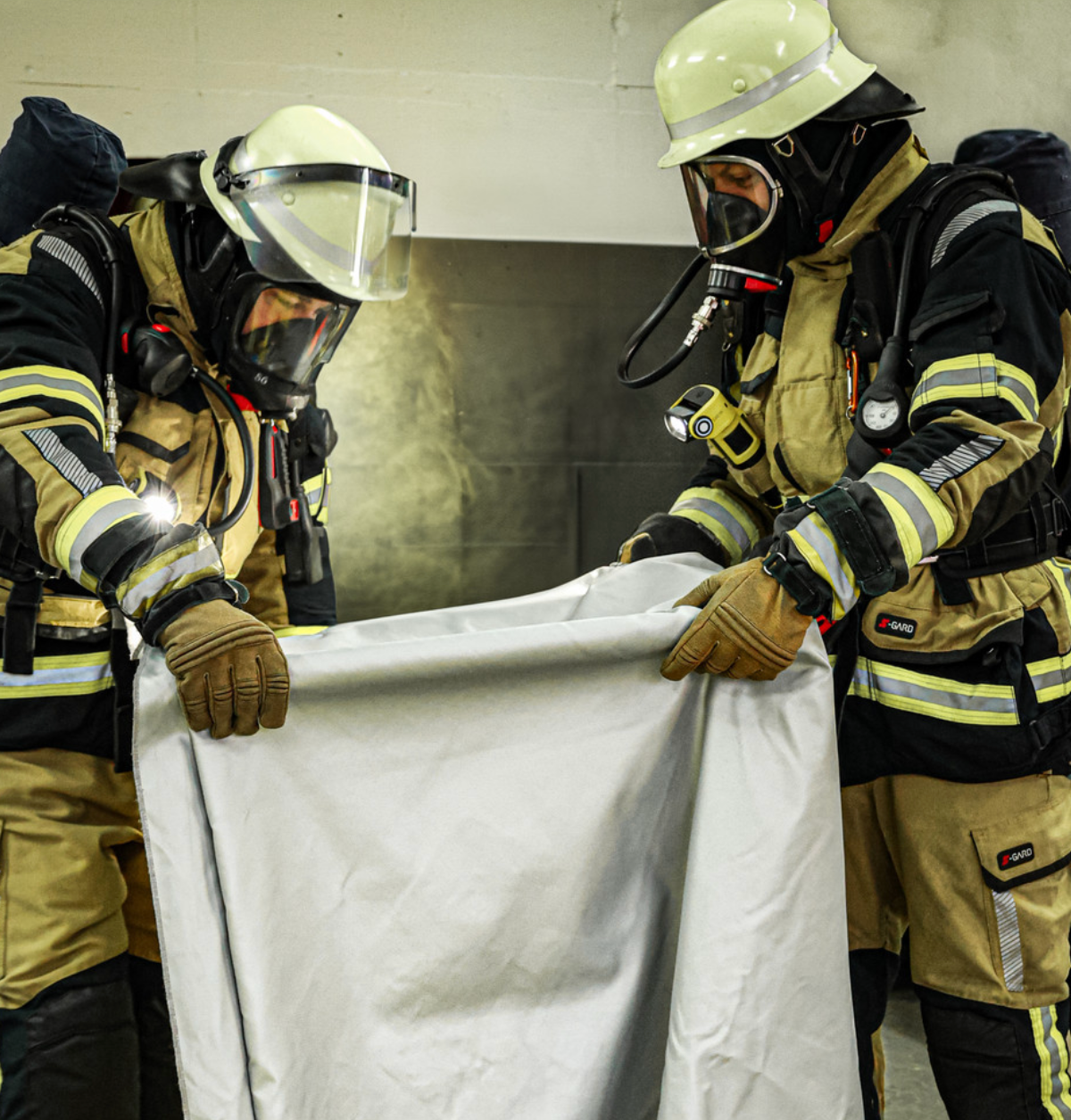 Dönges Rauchschutzvorhang Smoke Defender 70-115 cm; mit Tasche